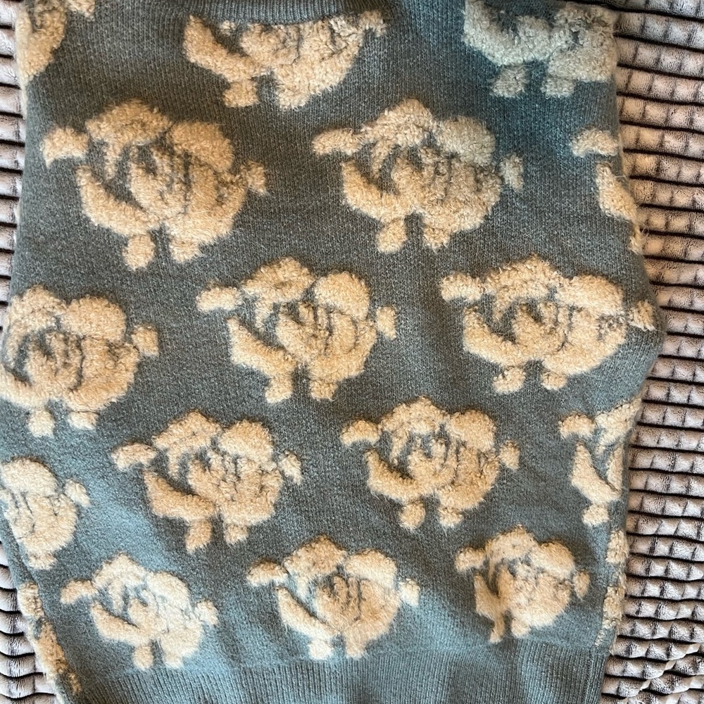 Mystree Blue and Cream Floral Cardigan - Picture 4 of 4